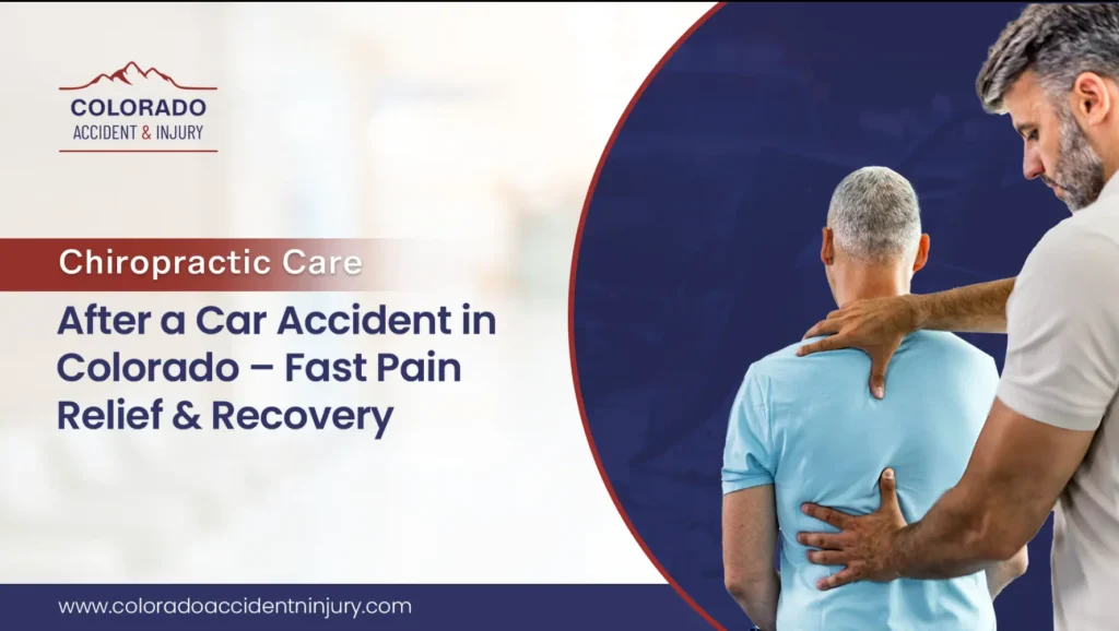 Chiropractic Care After a Car Accident in Colorado – Fast Pain Relief & Recovery