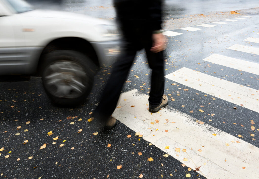 Pedestrian Hit By A Car