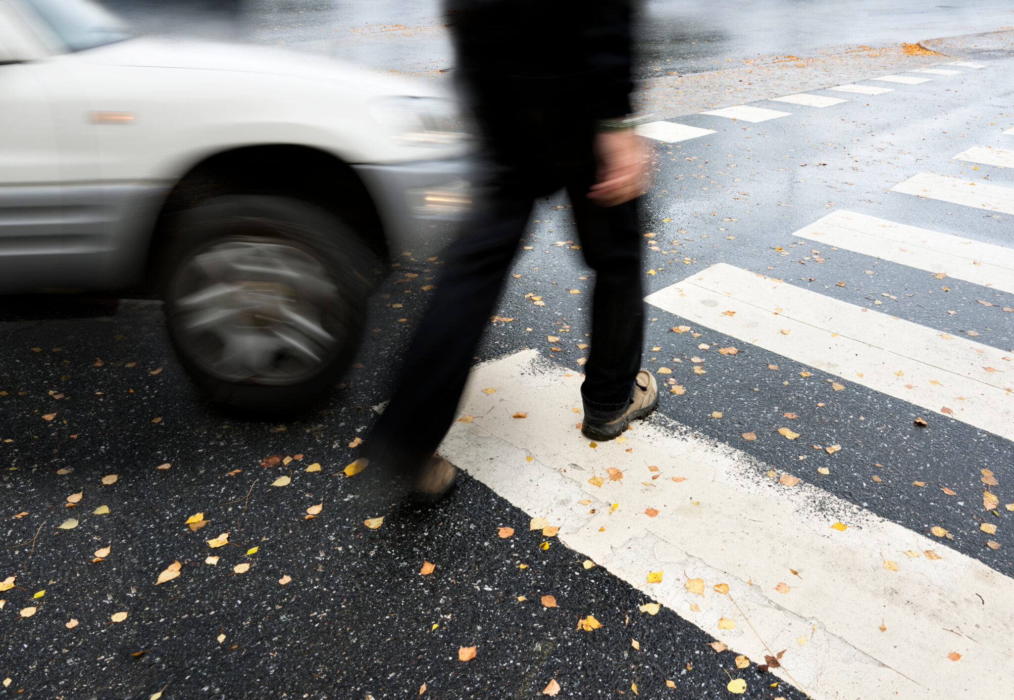 Pedestrian Hit By A Car